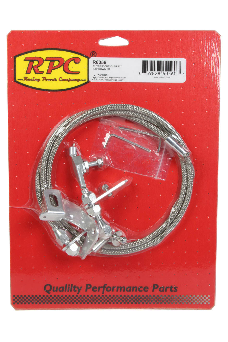 Racing Power Co-Packaged Flexible Chrysler 727 Ki ckdown Kit MPN RPCR6056