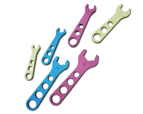 Racing Power Co-Packaged Aluminum AN Wrench 6 Pc Set MPN RPCR6211