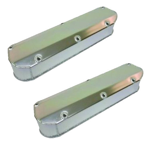 Racing Power Co-Packaged  Fabricated SB Ford 1962 -85 Valve Covers w/Rails  RPCR6344