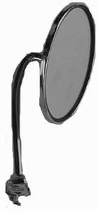Racing Power Co-Packaged  Stainless 4.5In Round Mirror  RPCR6611