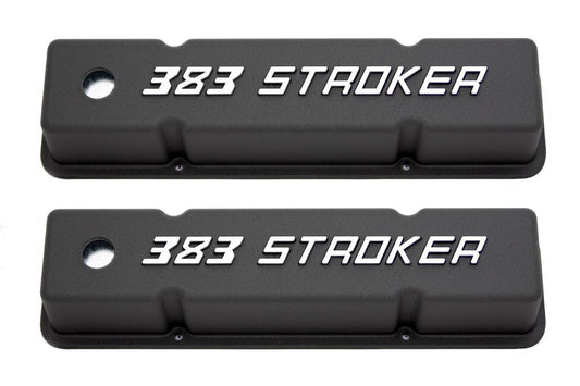 Racing Power Co-Packaged Small Block Chevy Tall Valve Covers 383 Stroker MPN RPCR7617 For Chevy