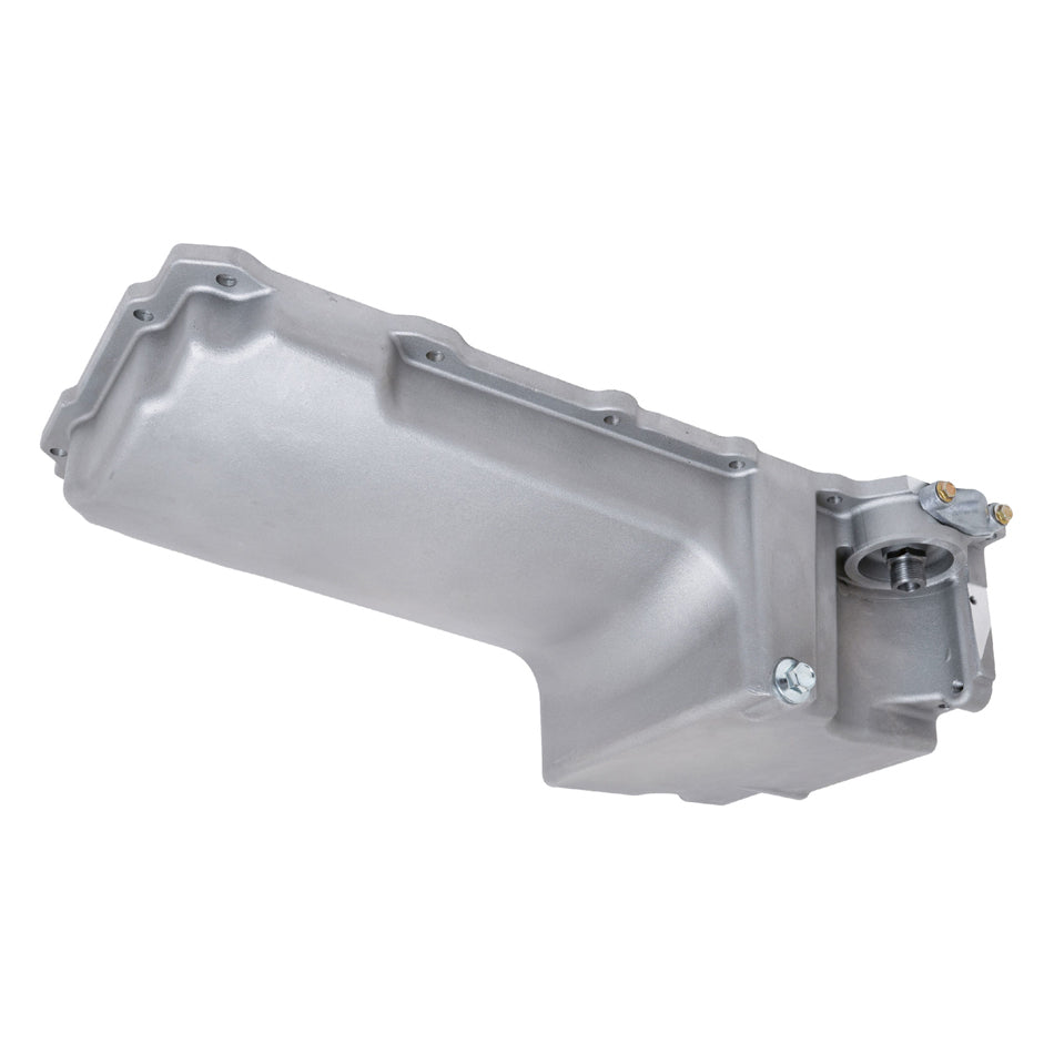 Racing Power Co-Packaged GM LS Engine Aluminum Oil Pan 5.5 Qt. Satin MPN RPCR8460 For GM LS-Series