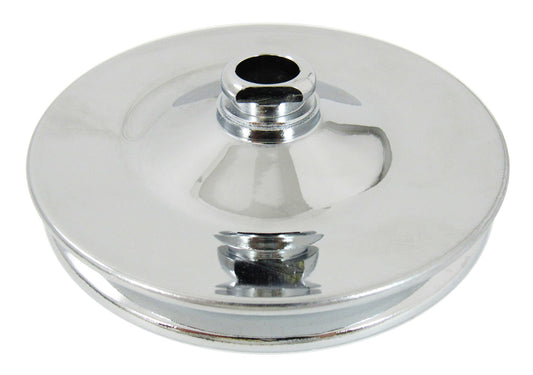 Racing Power Co-Packaged Power Steering Pulley GM Chrome MPN RPCR8941