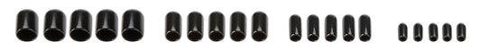 Racing Power Co-Packaged  Vacuum Line Caps 20 Pcs. C CAPS (20 KIT )  RPCR9009BK