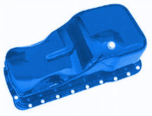 Racing Power Co-Packaged 1965-87 Ford 260-302 Oil Pan Blue MPN RPCR9078P For Ford