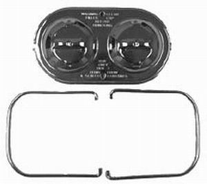 Racing Power Co-Packaged  GM Master Brake Cylinder Cover Chrome  RPCR9102