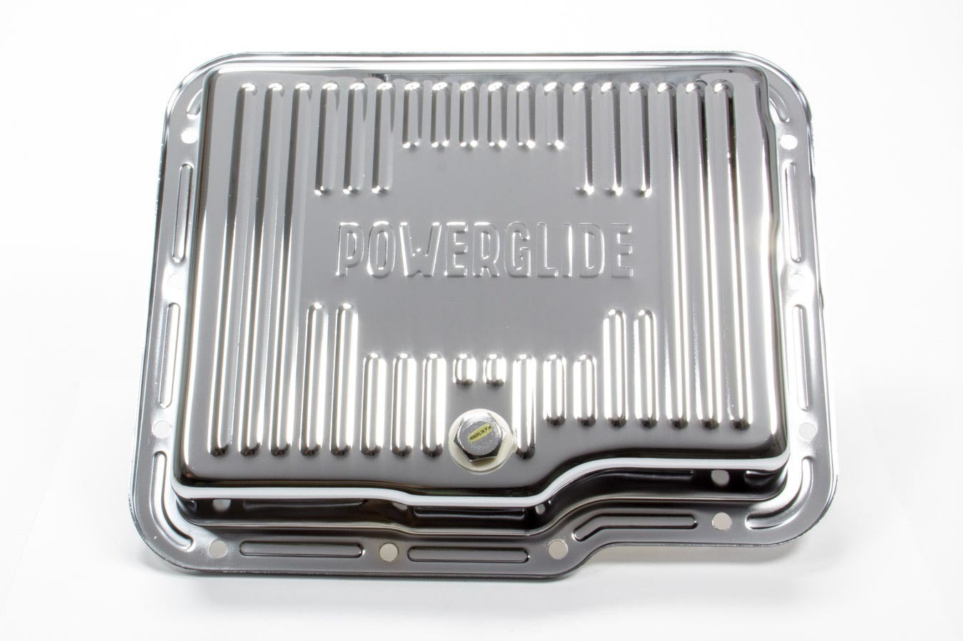 Racing Power Co-Packaged Chrome Powerglide Trans Pan MPN RPCR9124 Powerglide