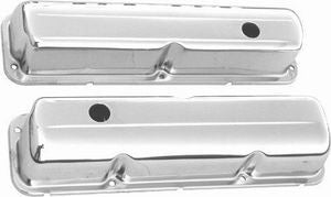 Racing Power Co-Packaged Chrome Steel Valve Cover Ford 353-428 Pair MPN RPCR9296 FE-Series
