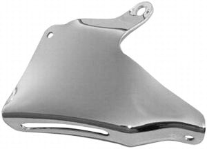 Racing Power Co-Packaged BB Chevy Lwp Alternator Bracket Chrome MPN RPCR9318 For Chevy
