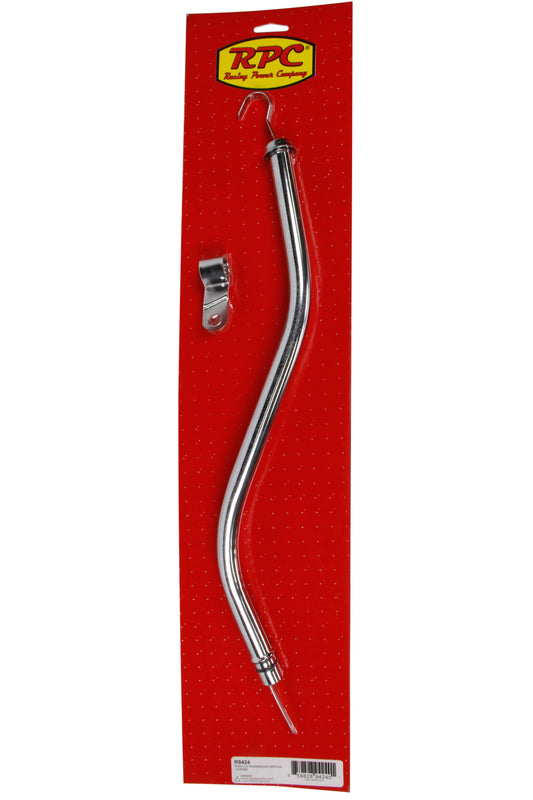 Racing Power Co-Packaged Ford C-6 Transmission Dipstick -Chrome MPN RPCR9424
