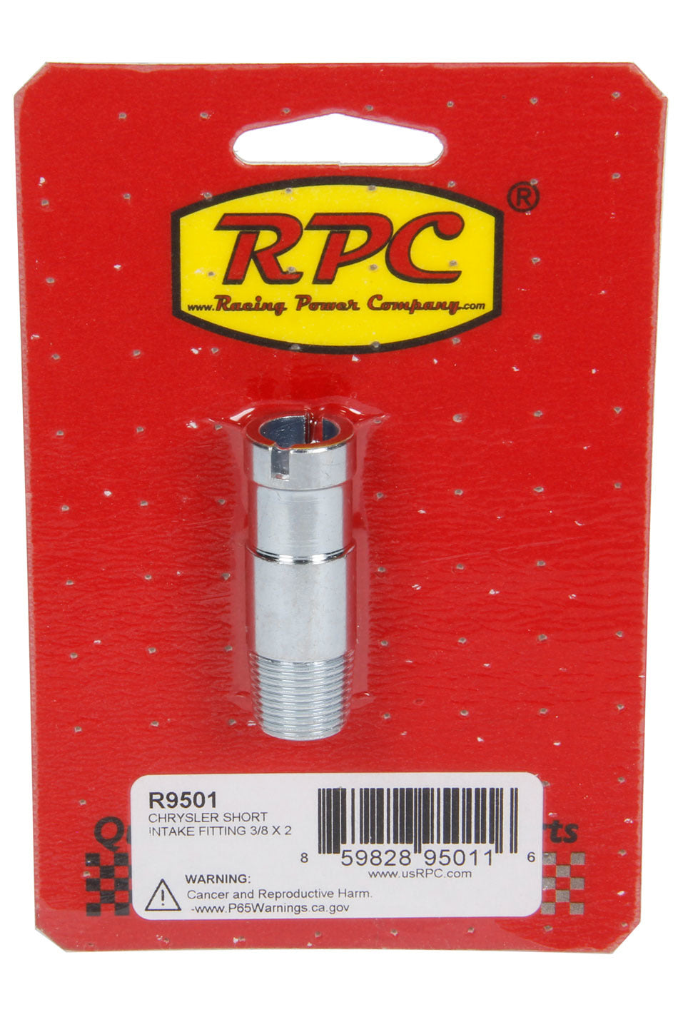 Racing Power Co-Packaged  Chrysler Short Intake Fi tting 3/8 X 2In  RPCR9501