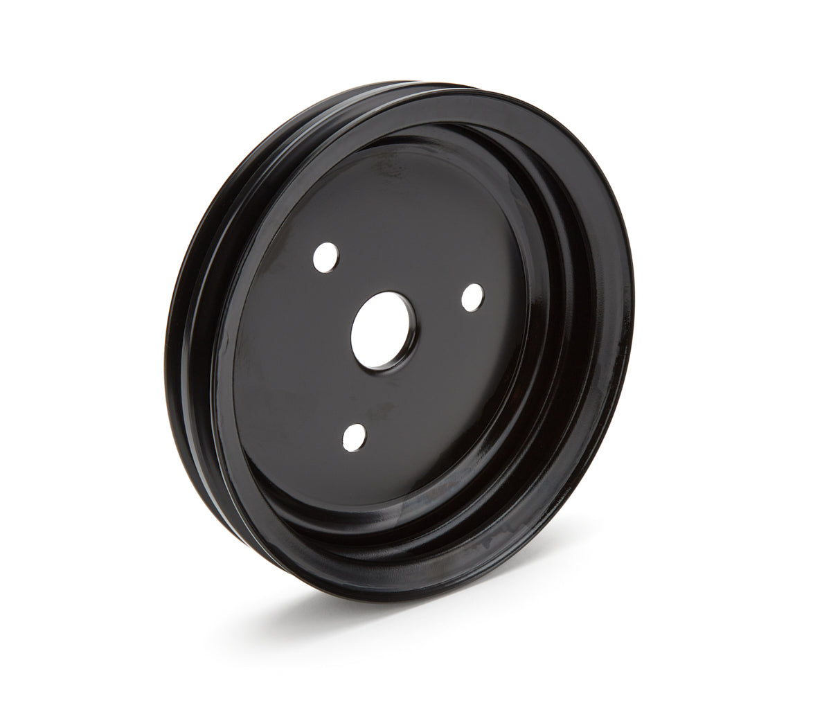 Racing Power Co-Packaged SBC Crank Pulley Short Water Pump 2 Groove MPN RPCR9603BK For Chevy