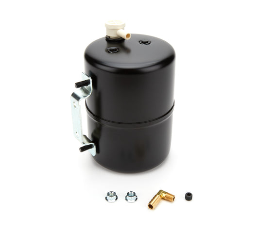 Racing Power Co-Packaged Black Steel Vacuum Sys tem Reservoir Tank MPN RPCR9970