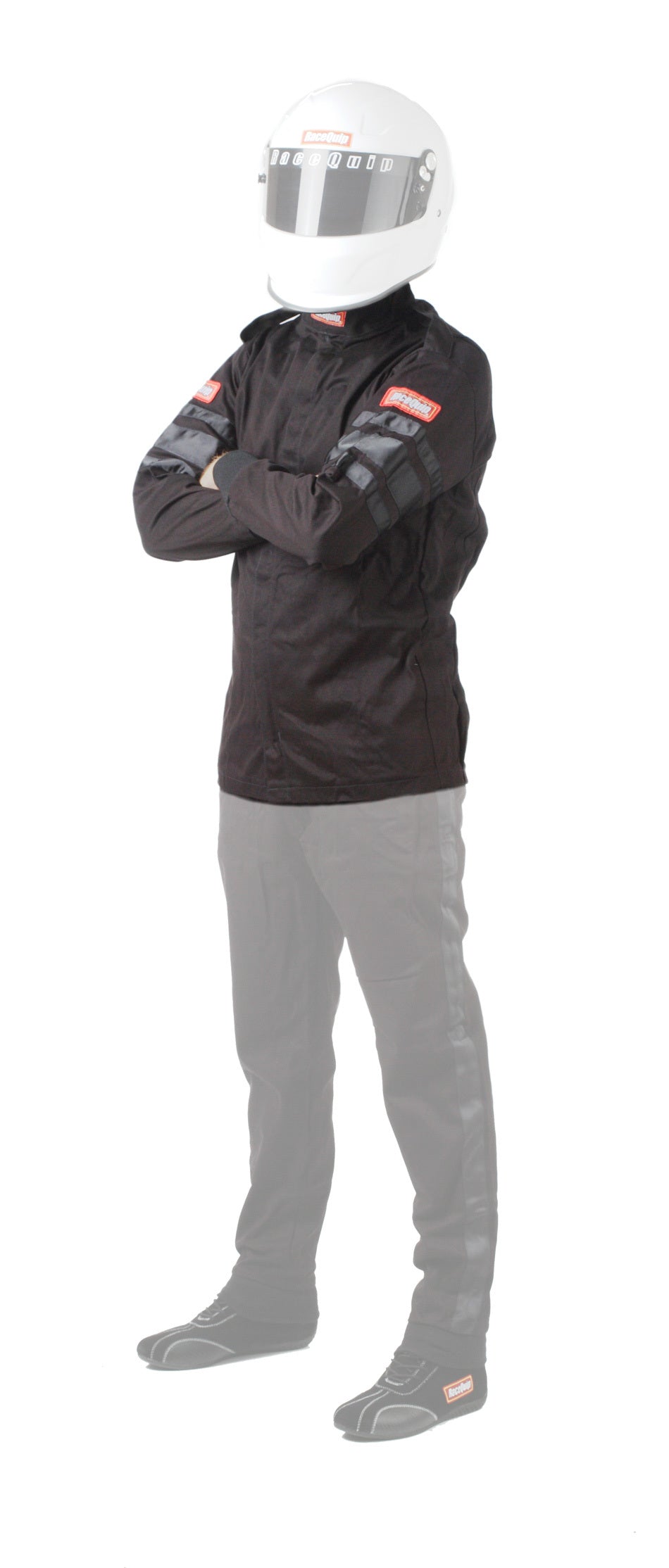 Racequip Black Jacket Kids Single Layer XXL Black Trim MPN RQP1969997