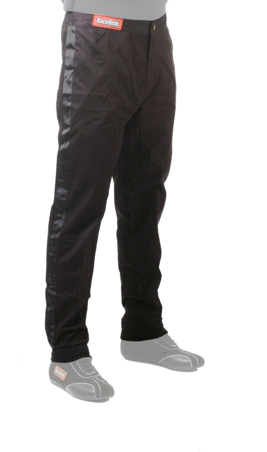 Racequip Black Pants Kids Single Layer Medium Black Trim MPN RQP1970093