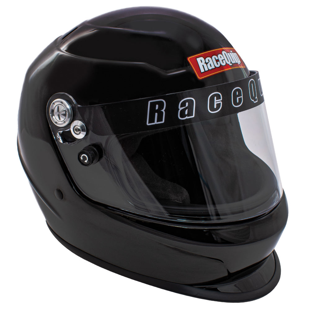 Racequip Helmet Pro Youth Gloss Black SFI24.1 2020 MPN RQP2260096
