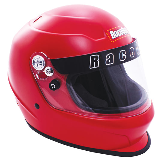 Racequip Helmet Pro Youth Gloss Corsa Red SFI24.1 2020 MPN RQP2269196