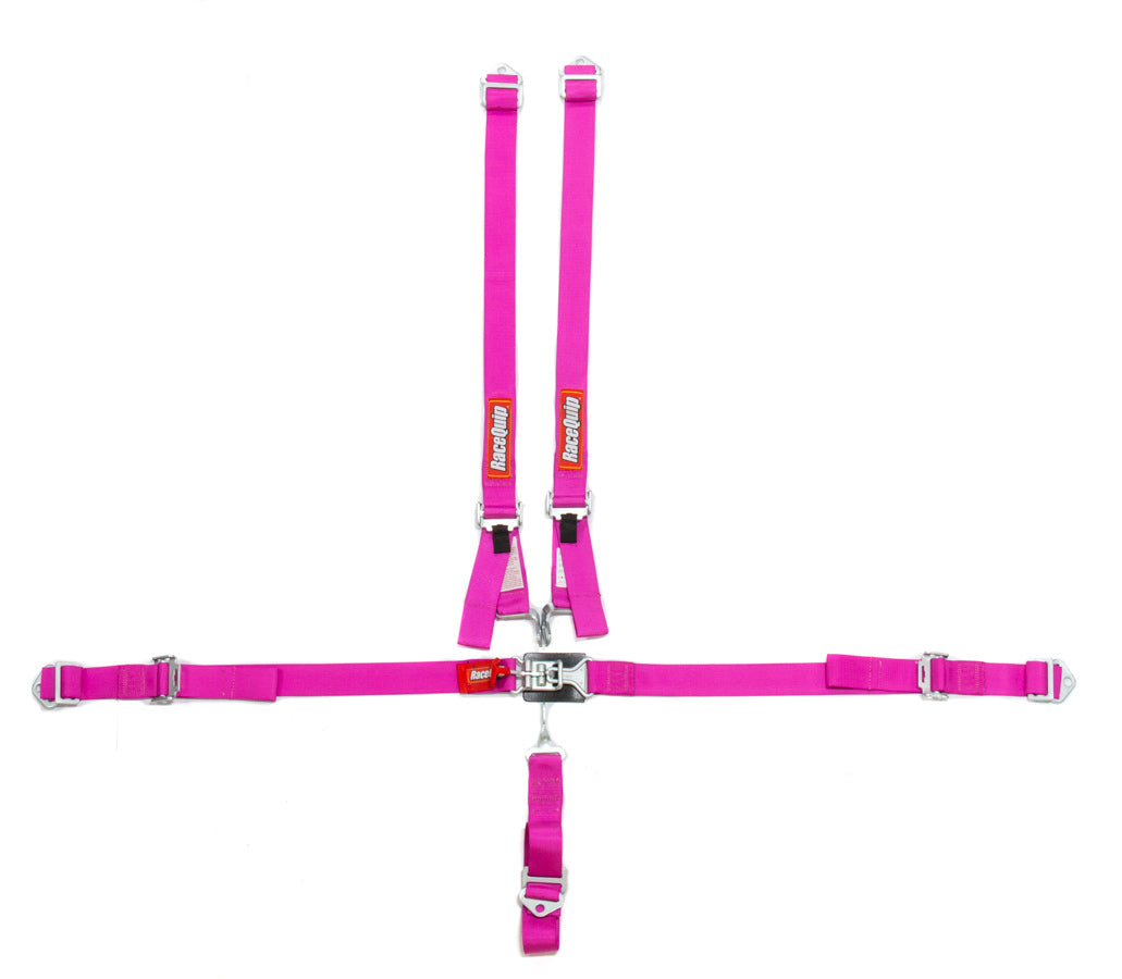 Racequip 5pt Harness Set Jr LL Pink MPN RQP709089