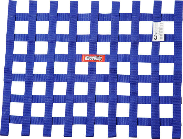 Racequip  Ribbon Window Net SFI Blue  RQP725025