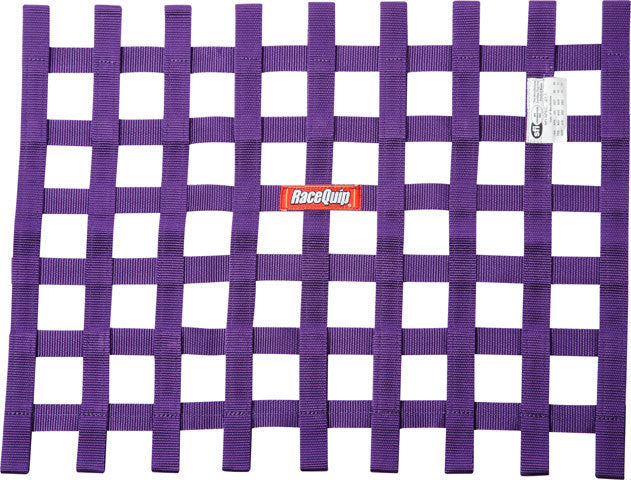 Racequip  Ribbon Window Net SFI Purple  RQP725055