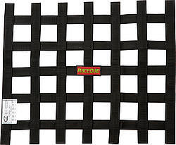 Racequip  Ribbon Net 18x21 SFI Black  RQP726004