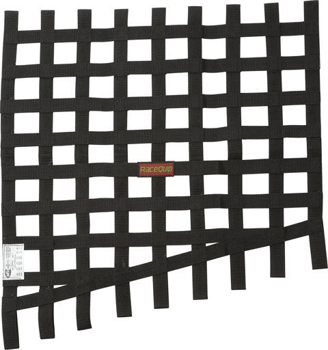 Racequip  Window Net Drag 24 to 18x23 SFI Black  RQP729005
