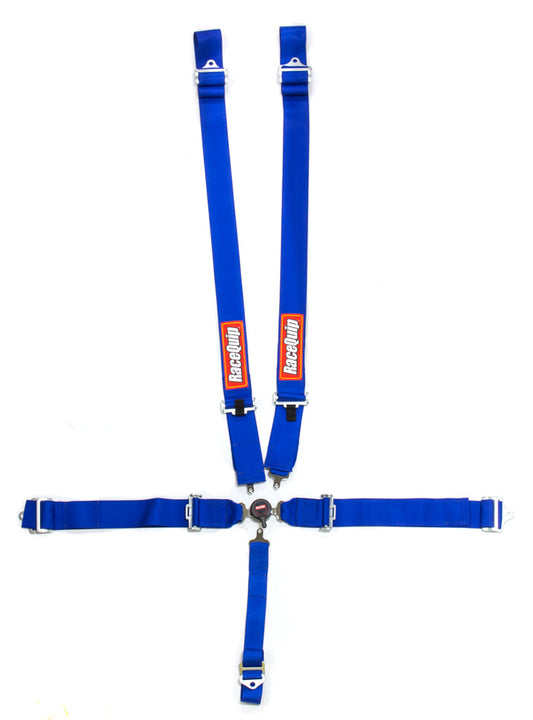 Racequip 5pt Harness Camlock SFI Sportsman Blue MPN RQP741021