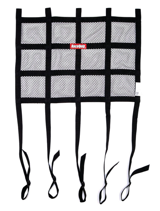 Racequip  Window Net Mesh Black SFI Hybrid Adj. Strap  RQP822001