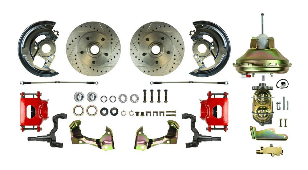 Right Stuff Detailing Disc Brake Conversion Front MPN RSDAFXDC06CZ For GM 1967-72