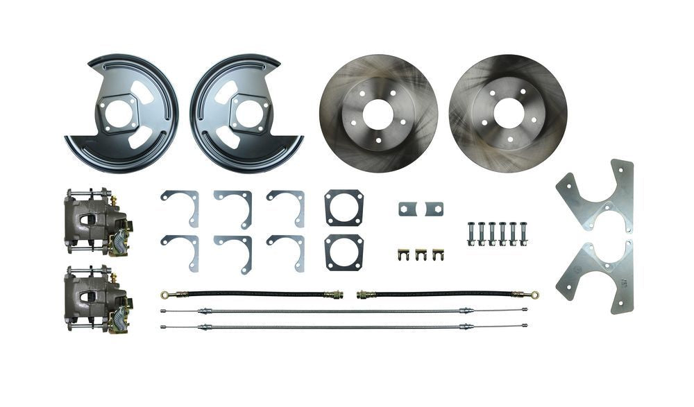 Right Stuff Detailing 75-81 Camaro Rear Disc Brake Conversion MPN RSDAFXRD07 For GM F-Body 1975-81