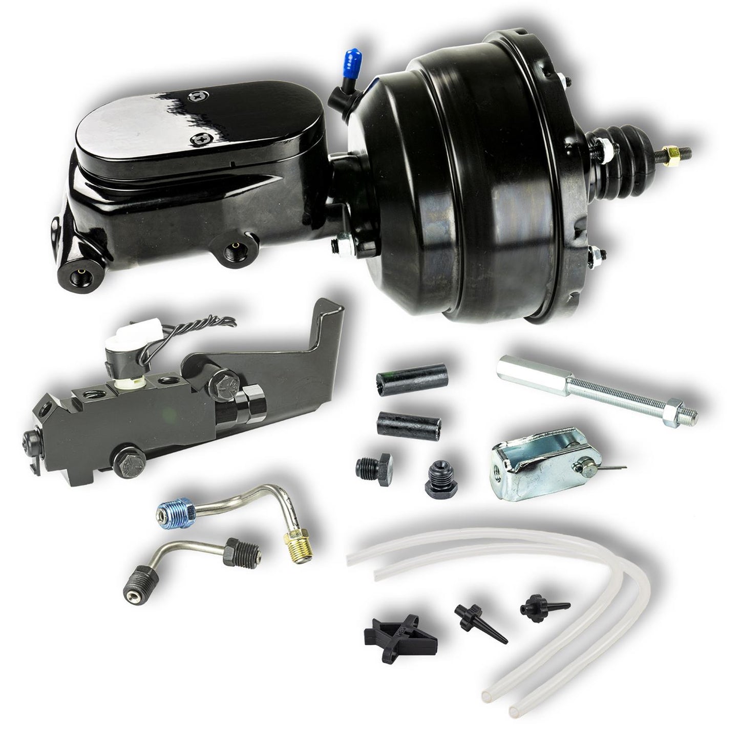 Right Stuff Detailing Booster Master Cylinder Combo Disc/Drum Black MPN RSDB85315171 For GM, Universal