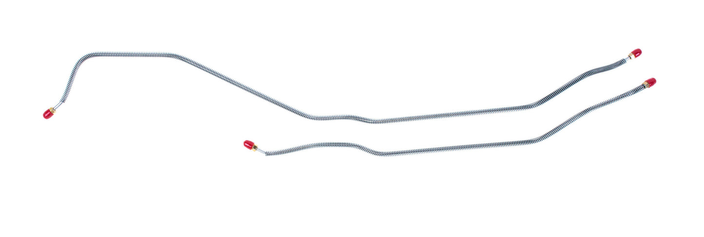 Right Stuff Detailing 70 - 74 GM Rear Axle Brake Lines - Stainless MPN RSDFRA7002S For GM F-Body 1970-74