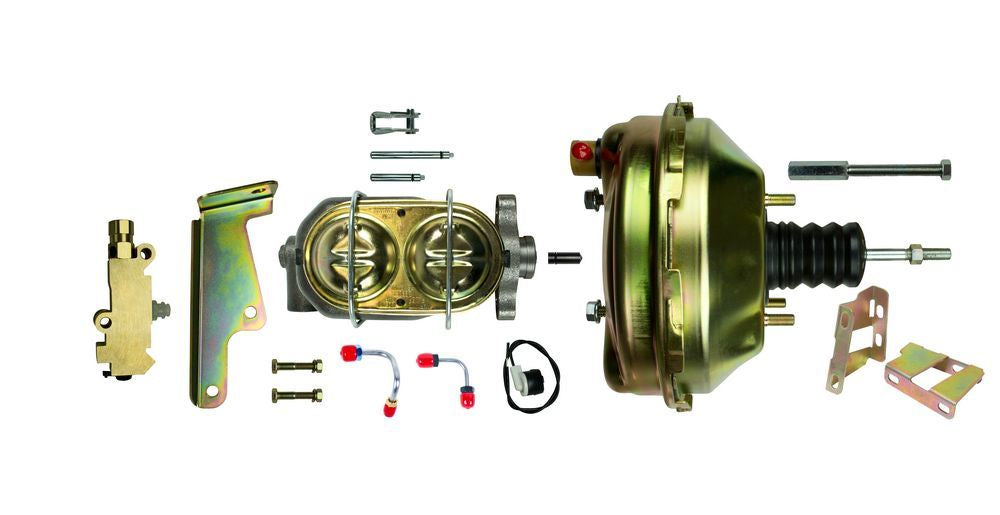 Right Stuff Detailing 9in Booster/Master Cylinder Kit Disc/Drum MPN RSDG94210971 For GM B-Body 1959-69