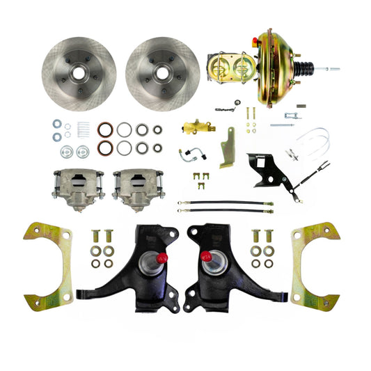 Right Stuff Detailing Power Front Disc Brake Conversion RSDTDC7125DB
