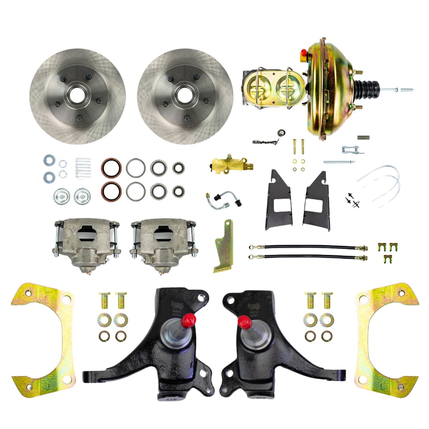Right Stuff Detailing Power Front Disc Brake Conversion RSDTDC7325DB