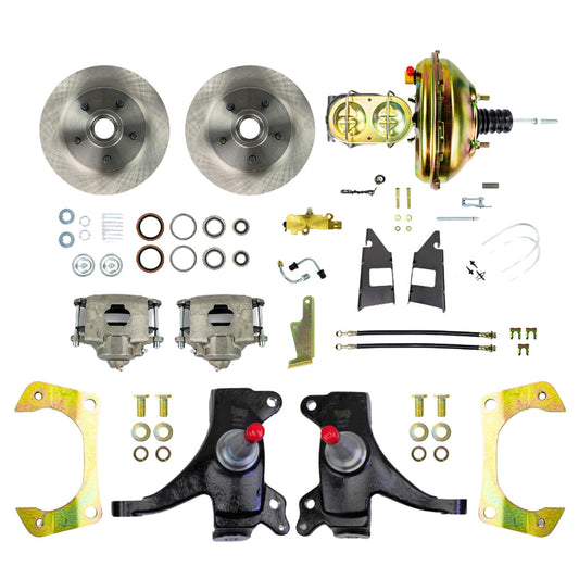 Right Stuff Detailing Power Front Disc Brake Conversion RSDTDC7325DB