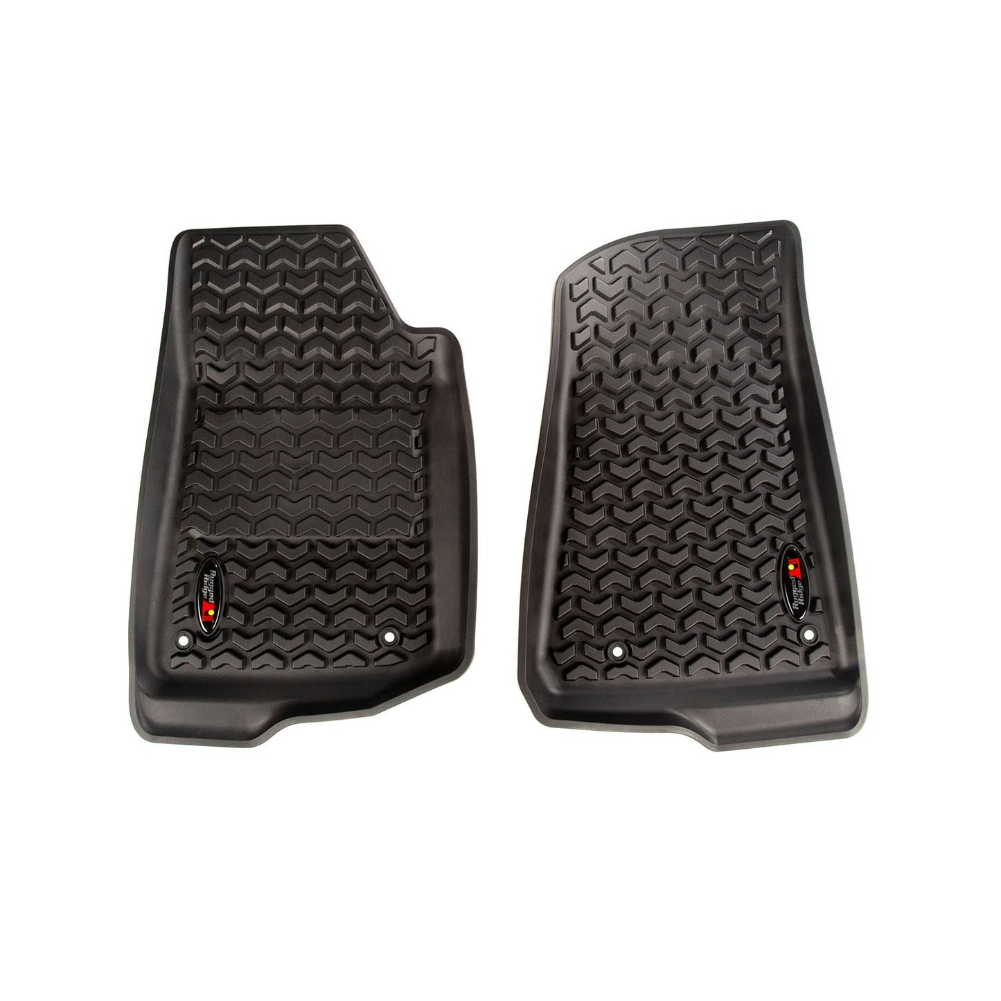 Rugged Ridge  Front Floor Liners Black 18-  Jeep Wrangler JL  RUG12920.36