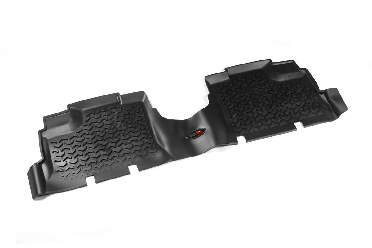 Rugged Ridge  Floor Liners Rear Black 07-18 Jeep Wrangler  RUG12950.01