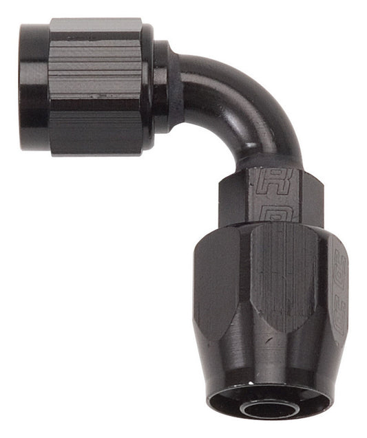 Russell #10 90 Deg Hose End Black MPN RUS610185