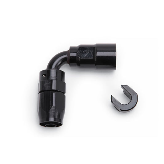 Russell 6an 90-Deg Hose End to EFI 3/8 Push-On Q/D MPN RUS611223