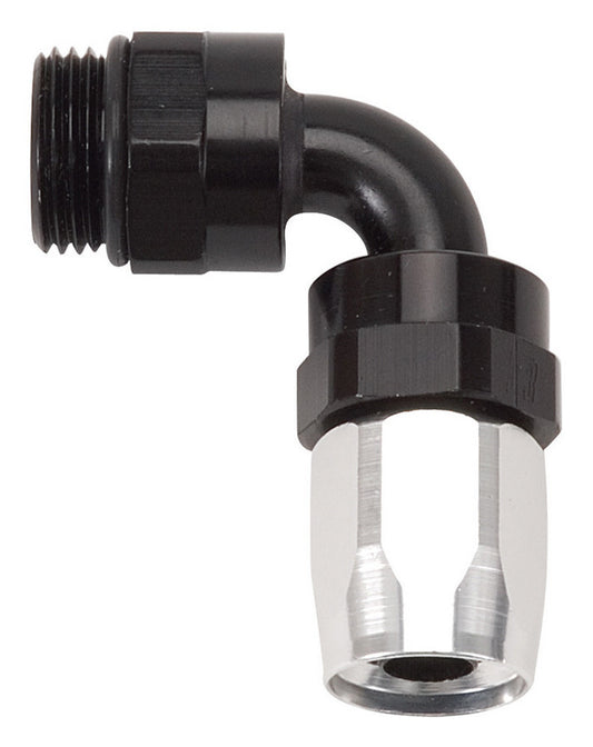 Russell #6 90 Deg Swivel Hose End to #6 Port Black MPN RUS612463