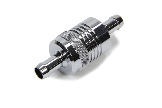 Russell  Fuel Filter 3/8 NPT Chrome  RUS645120