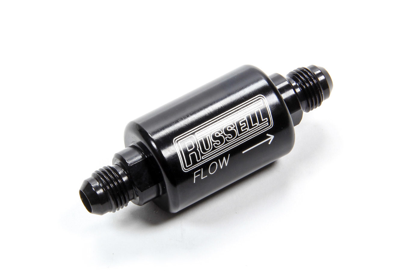 Russell  Check Valve 6an Male to 6an Male Black Anodize  RUS650603