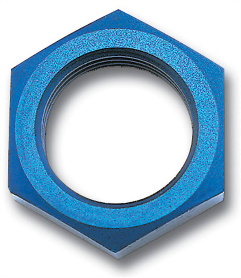 Russell  Endura Bulkhead Nut #8 Blue  RUS661900