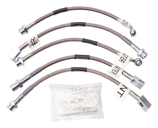 Russell Brake Hose Kit 93-97 GM F-Body w/o Traction Cntr MPN RUS692260 For GM F-Body 1993-97