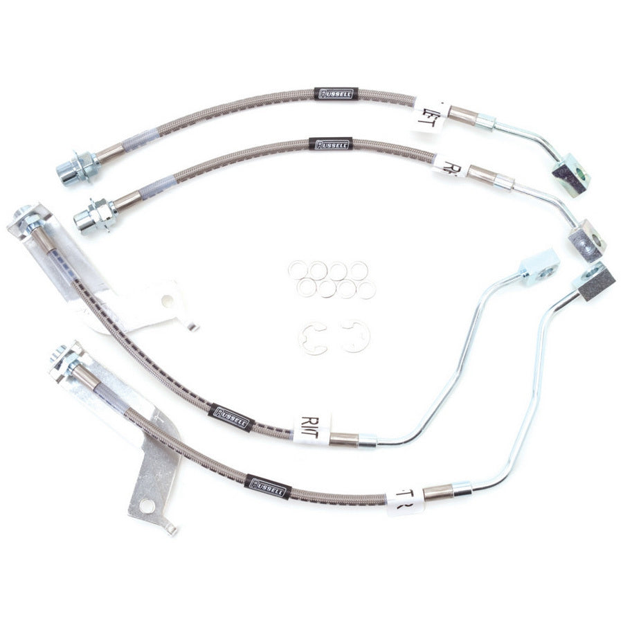 Russell Brake Hose Kit Ford 99-04 Mustang MPN RUS693210 For Ford Mustang 1999-2004