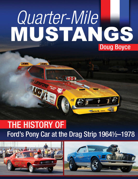 S-A Books Quarter Mile Mustangs History Of The Pony Car MPN SABCT680 For Ford Mustang 1964-1/2-1978