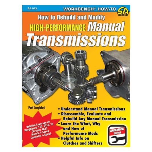 S-A Books How To Build Perf Manual Transmissions MPN SABSA103