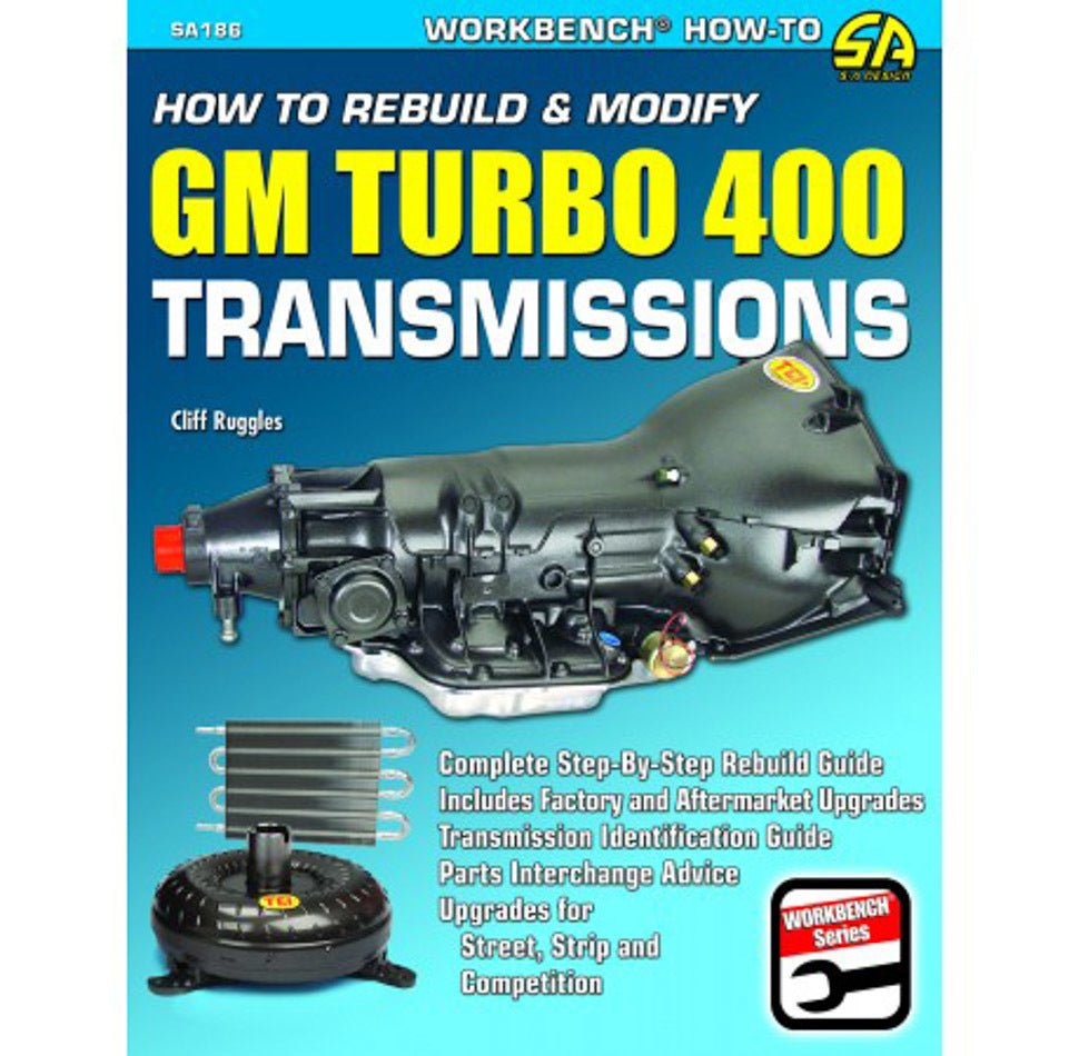 S-A Books How to Rebuild GM Turbo 400 Transmissions MPN SABSA186 For GM