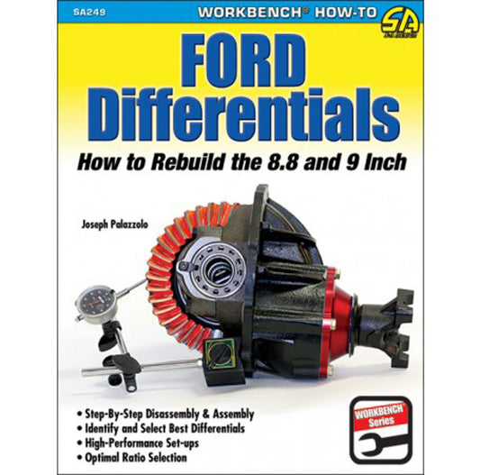 S-A Books Ford Differentials How to Rebuild 8.8 & 9 Inch MPN SABSA249 For Ford